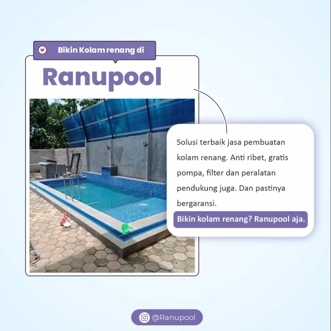 Jasa pembuatan kolam renang